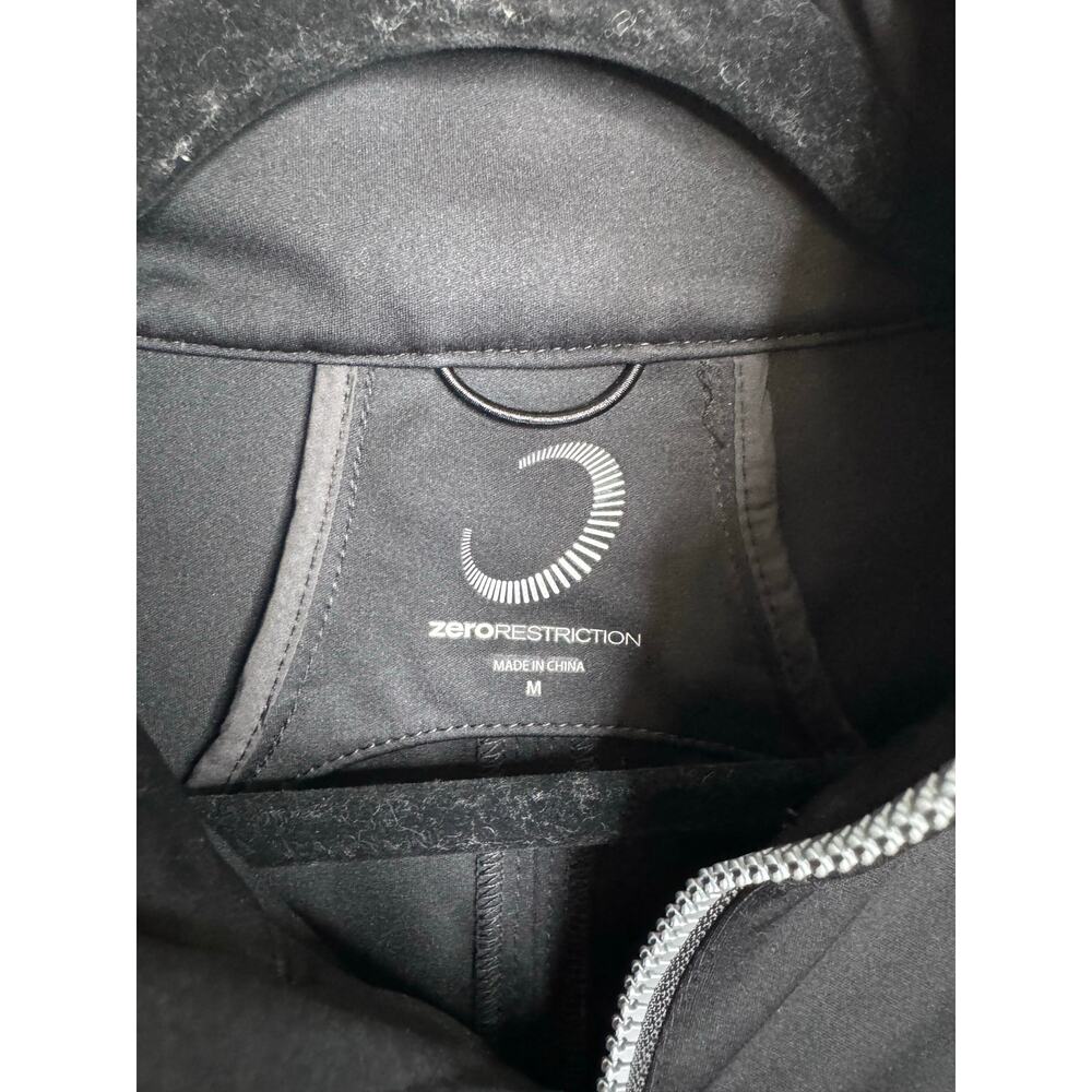 Zero Restriction Women's Black Rosie Wind Resistant Full Zip Up Jacket Size M - Picture 4 of 8